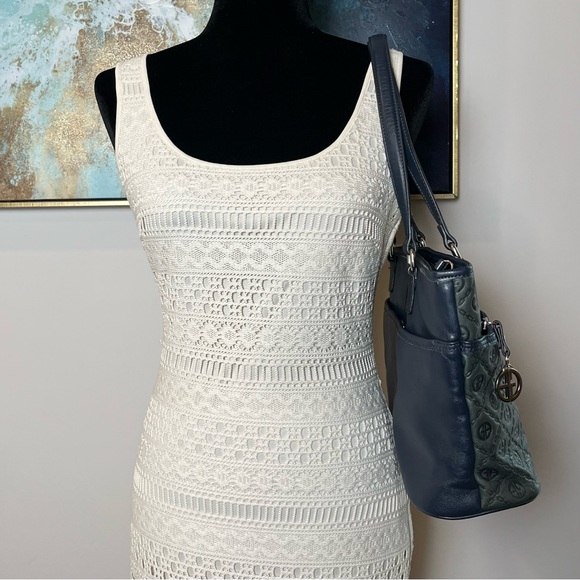 Gianni Bernini Embossed Leather Bag - Picture 15 of 16